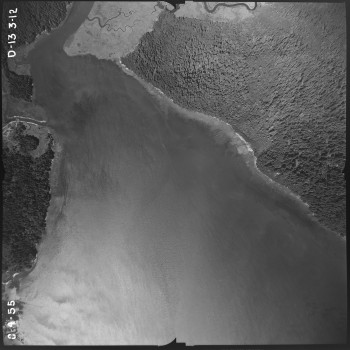 Aerial photo from August 4, 1955 Photo Credit: WA DNR