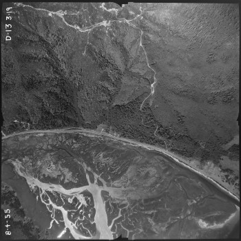 Aerial photo from August 4, 1955 Photo Credit: WA DNR