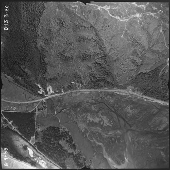 Aerial photo from August 4, 1955 Photo Credit: WA DNR