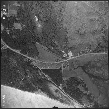 Aerial photo from August 4, 1955 Photo Credit: WA DNR