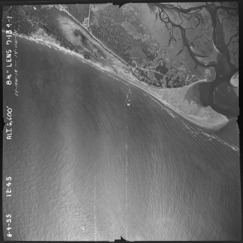 Aerial photo from August 4, 1955 Photo Credit: WA DNR