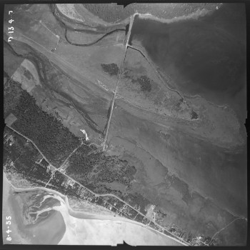 Aerial photo from August 4, 1955 Photo Credit: WA DNR