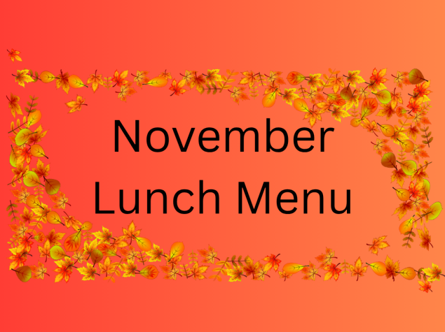 November Lunch Menu