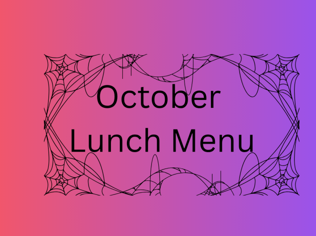October Lunch Menu