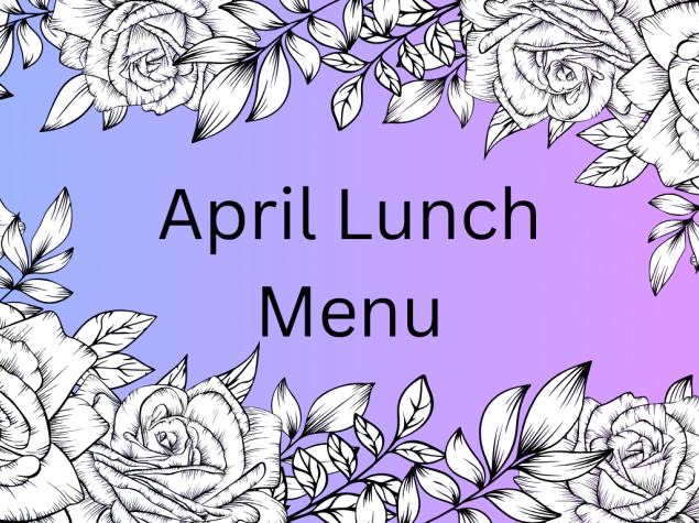 April 2026 Lunch Menu