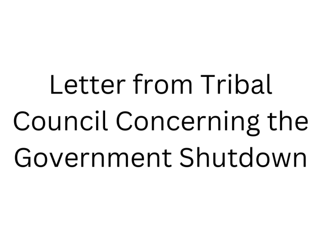 Gov Shutdown Letter from Council