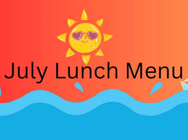 July Lunch Menu