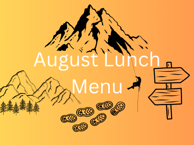 August 2026 Lunch Menu
