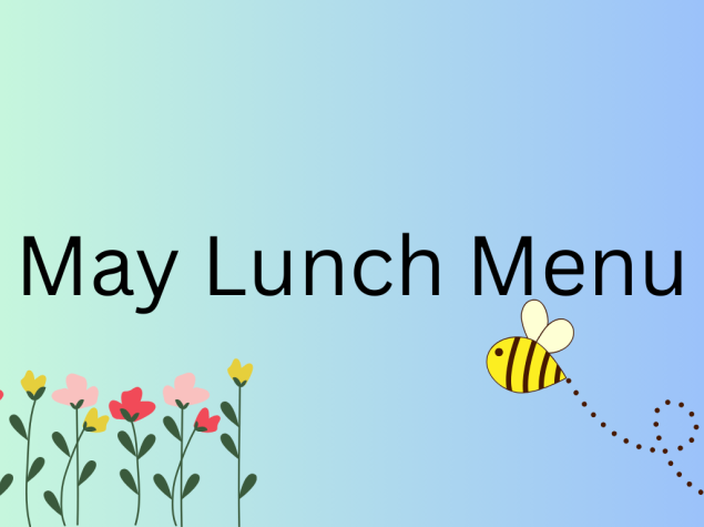 May Lunch Menu
